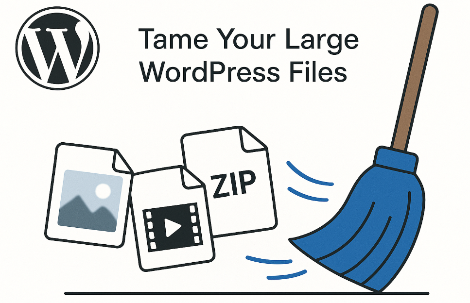Taming Your WordPress Media Plugins to Find & Delete Large Files for Optimal Performance
